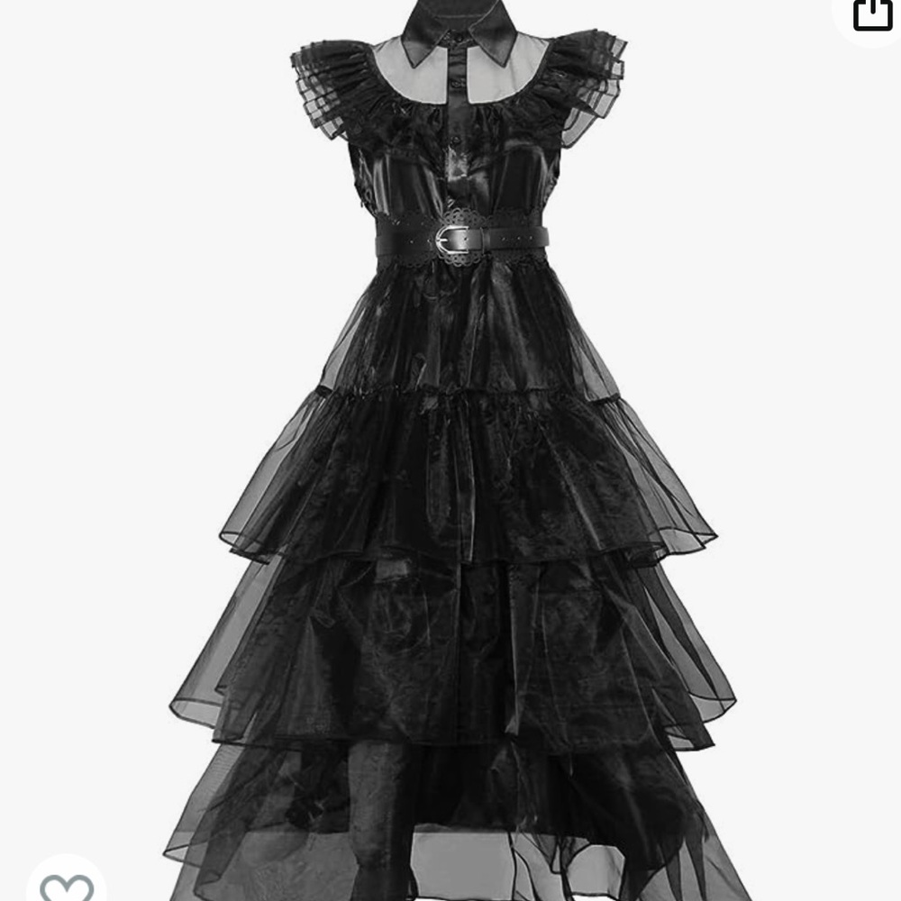 NWT Wednesday Addam’s Halloween Costume size S